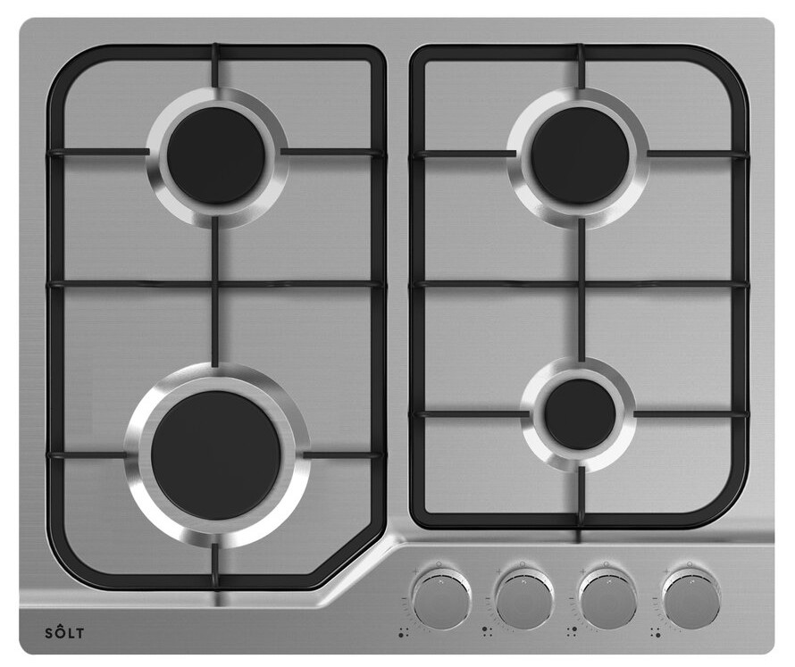 SOLT 60cm Gas Hob GGSCG604SS